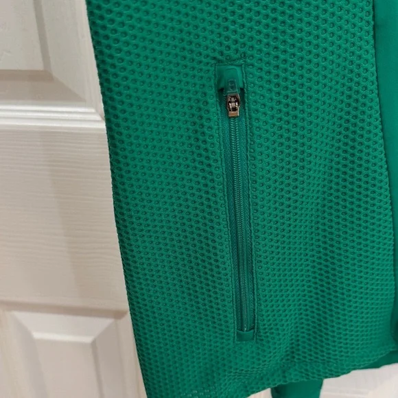 Antigua Vibrant Green Performance Jacket size Large - Picture 4 of 9